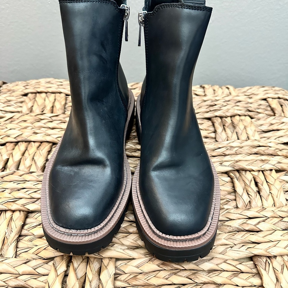 Sam Edelman Lucianna Laguna (Chelsea look) Black Ankle Boots - Junior Size 3